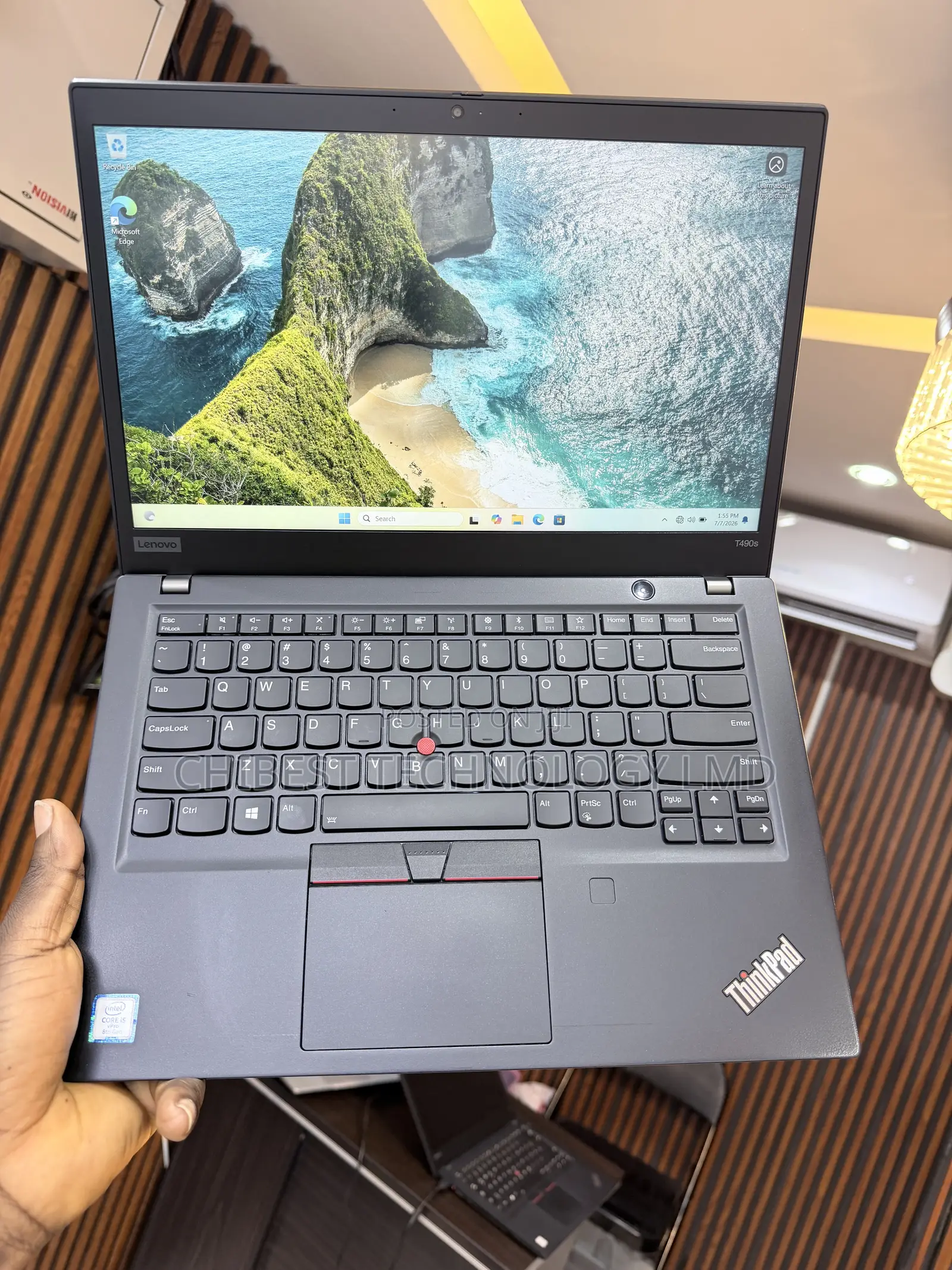 Laptop Lenovo ThinkPad T490s 8GB Intel Core i5 SSD 256GB