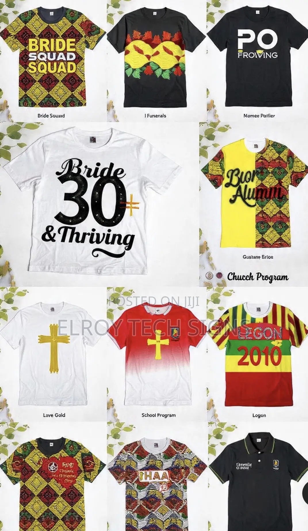 T-Shirt Printing in Accra the Best Affordable Price