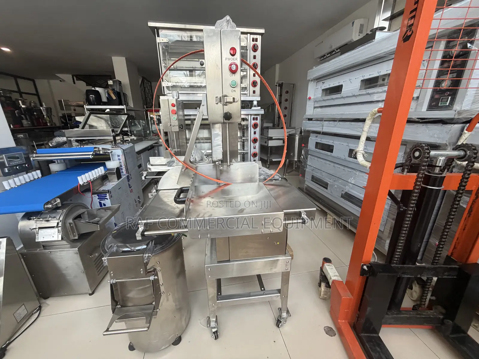 Commericla Standing Stainless Steel Bonesaw 1800w Machine
