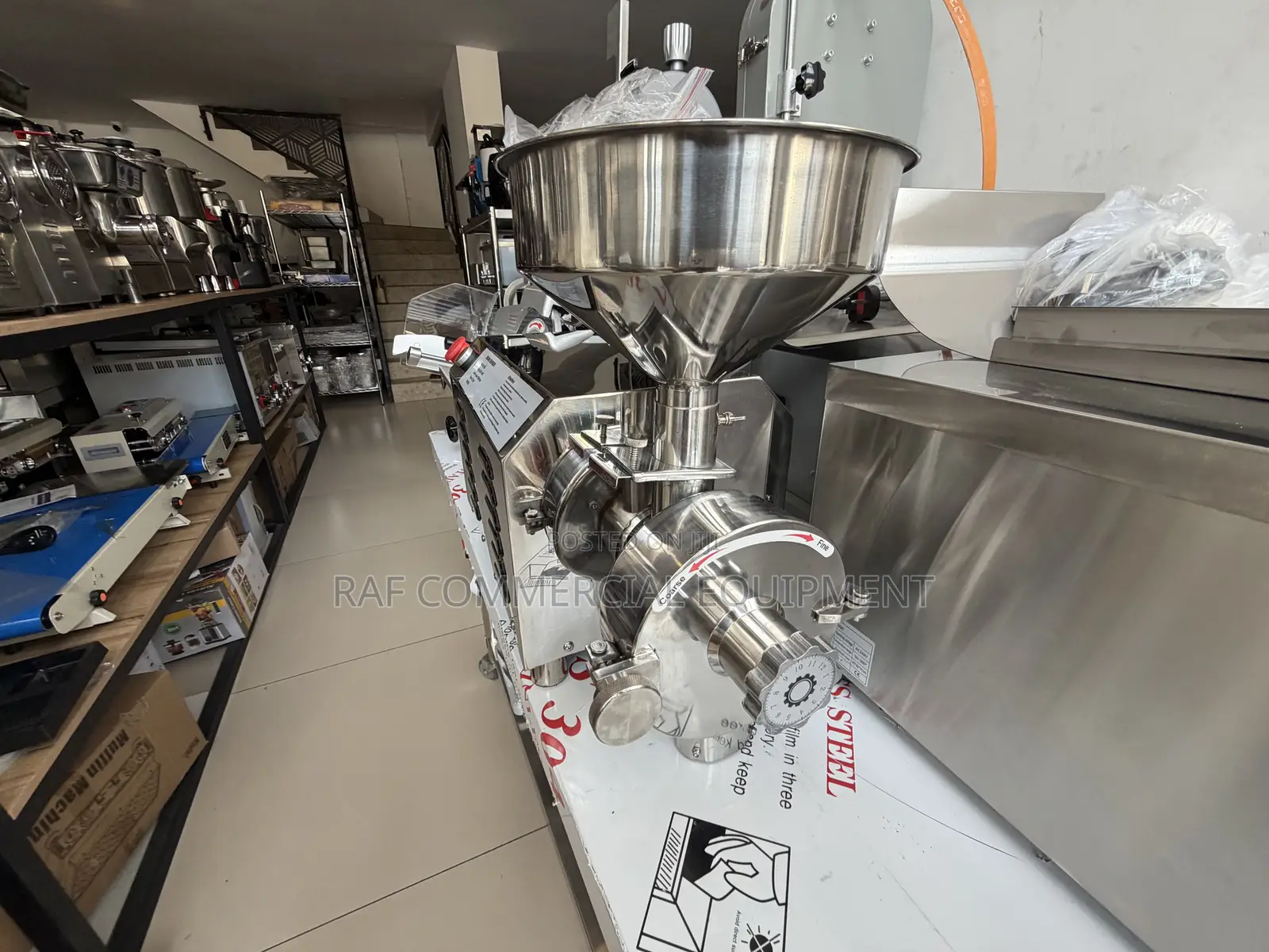 Commercial Stainless Steel Grinding Mill 30kg