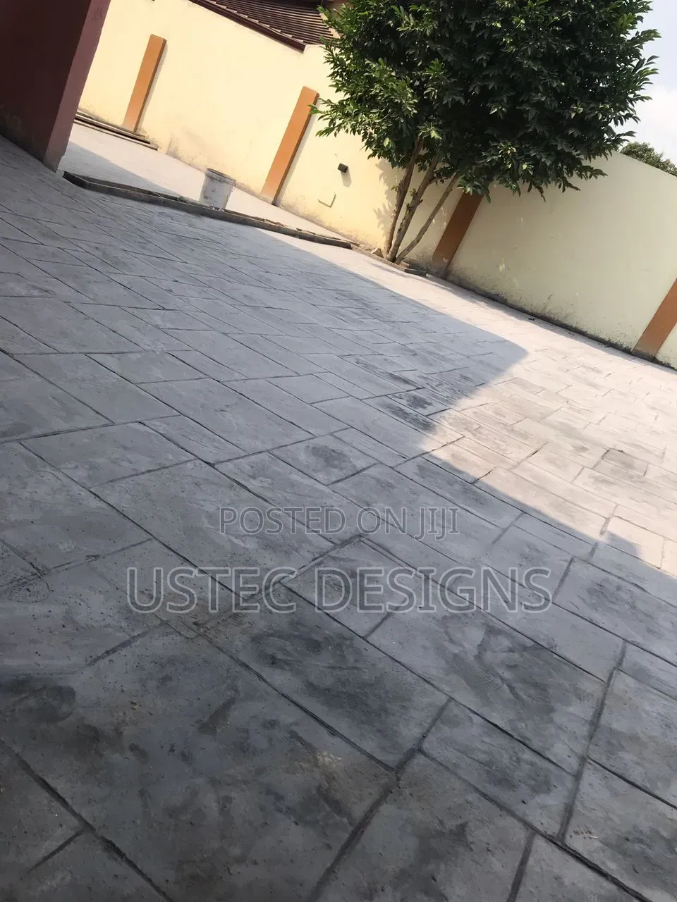 Modern Concrete Stamp Floors