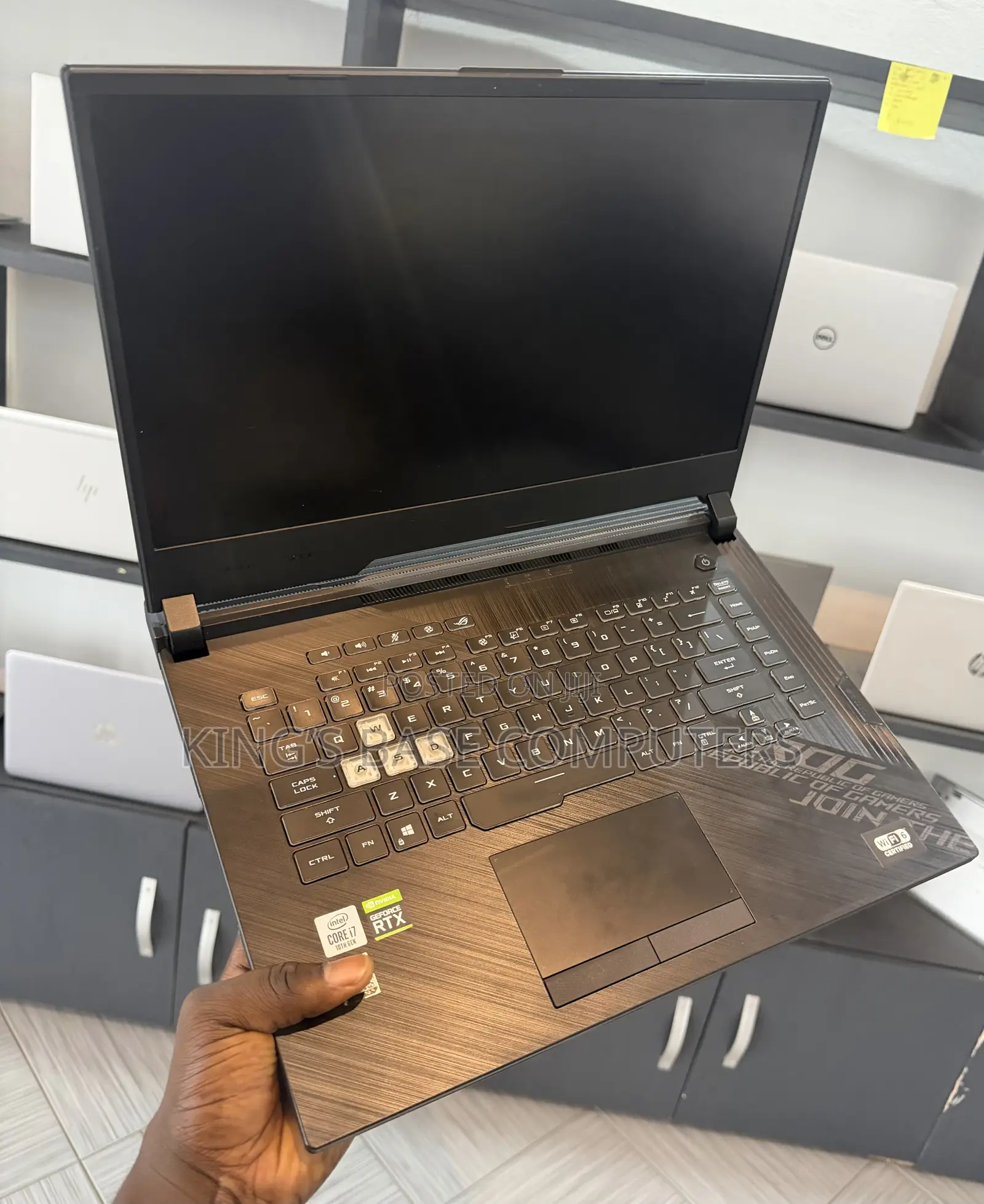 Laptop Asus ROG Strix G15 G512 16GB Intel Core i7 SSD 512GB
