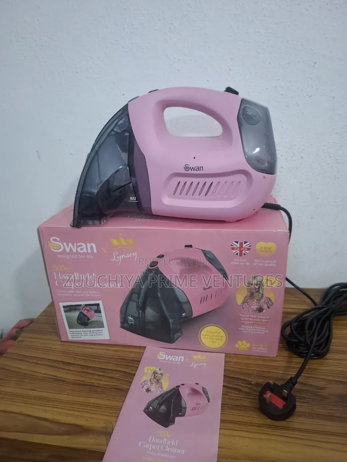 Swan Handheld Carpet Cleaner From Uk