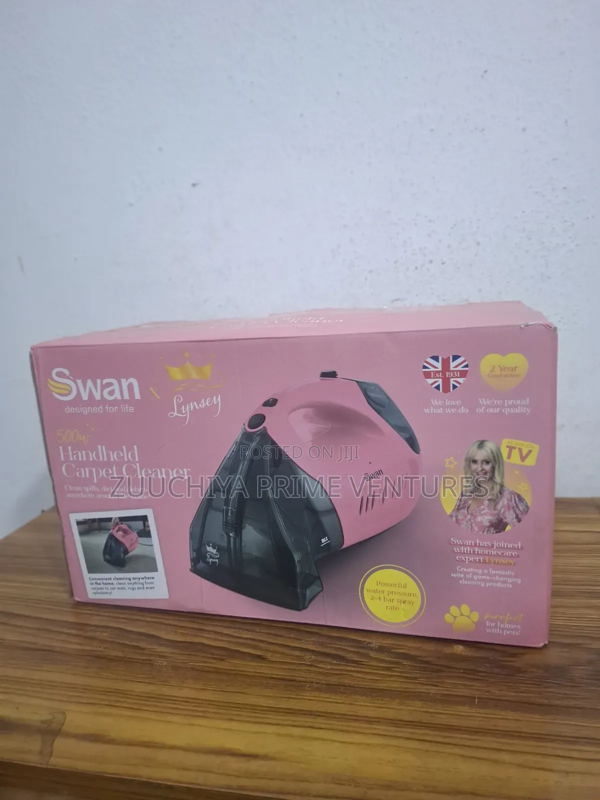 Swan Handheld Carpet Cleaner From Uk