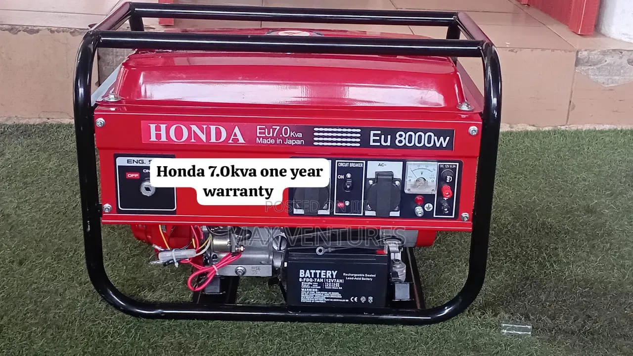 Honda 7kva Petrol Generator – Reliable High-Power 7kva