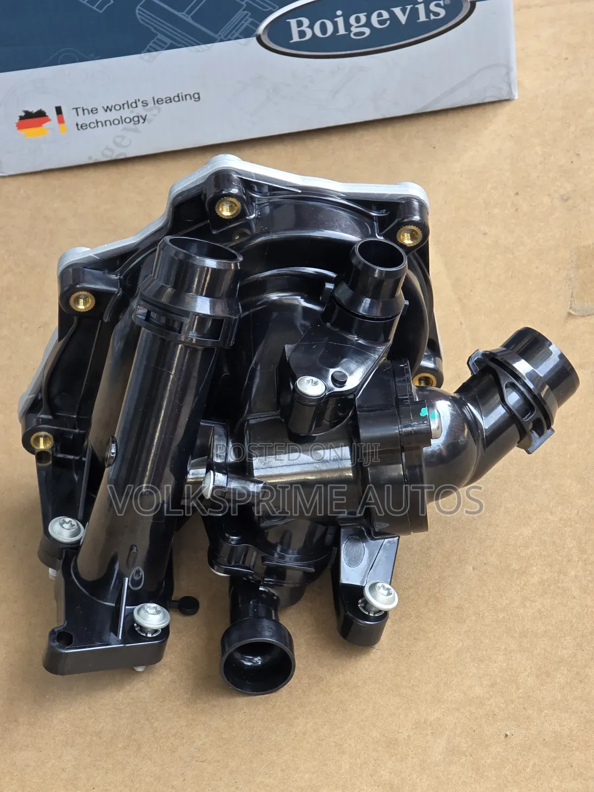 Water Pump Thermostat Fits 2.0l 1.8l 2012 - 2018 Jetta, Passat.