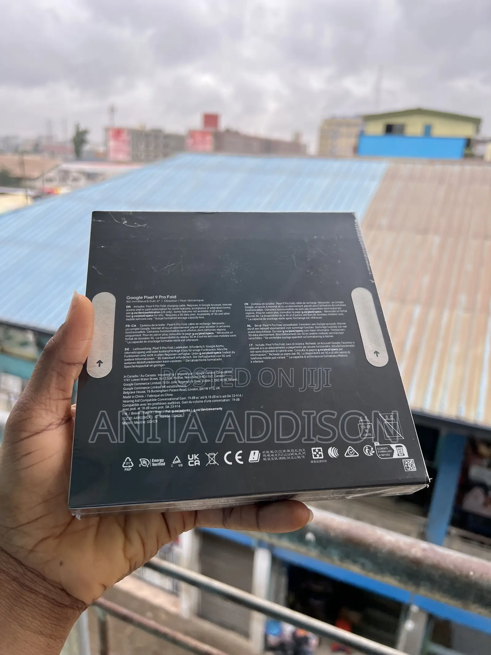 New Google Pixel 9 Pro Fold 256 GB Black