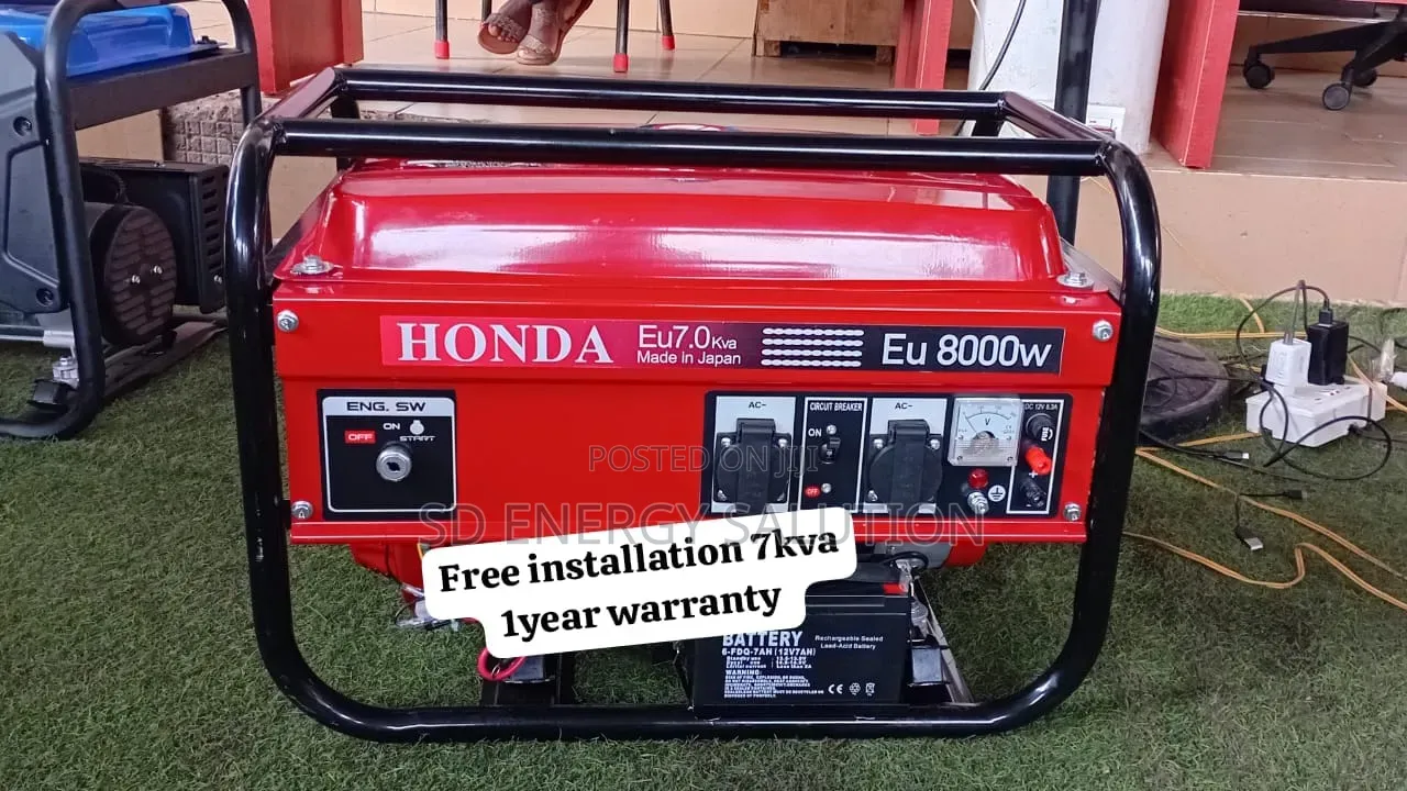 Honda 7kva Power Generator – Perfect for Home, Office Shops 7kva