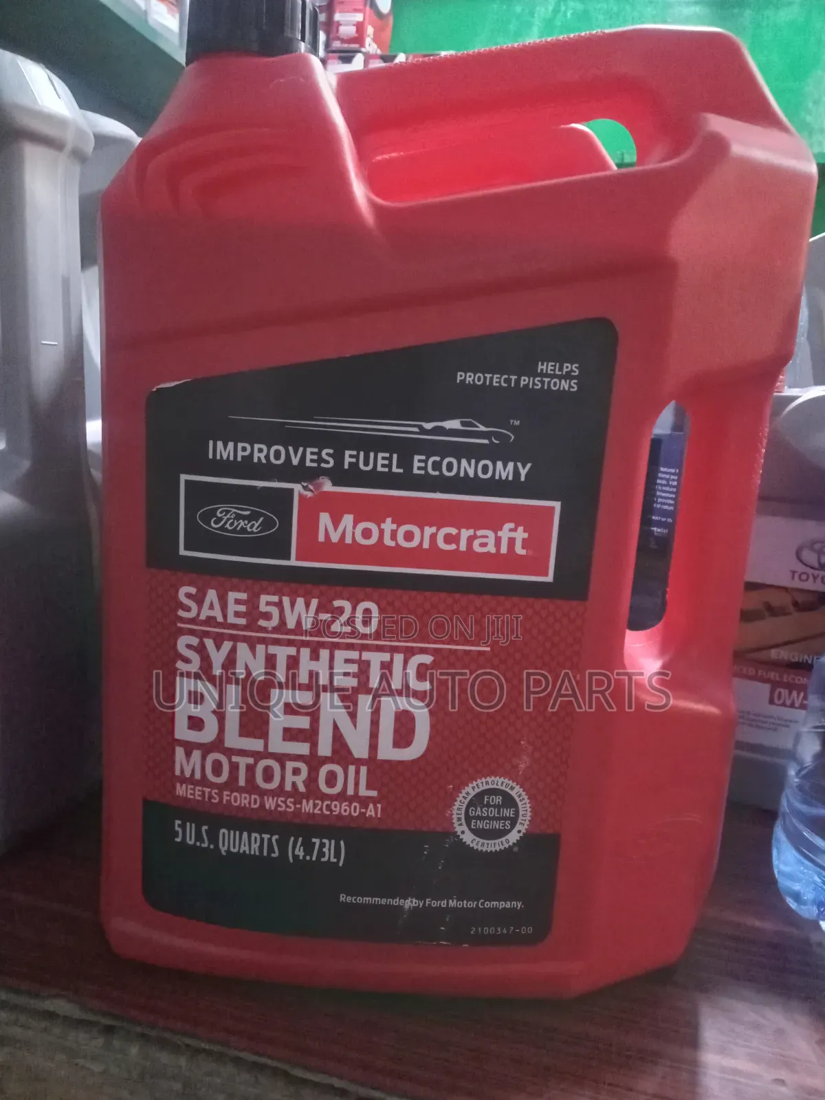Motorcraft Sae 5w20 Synthetic Motor Oil