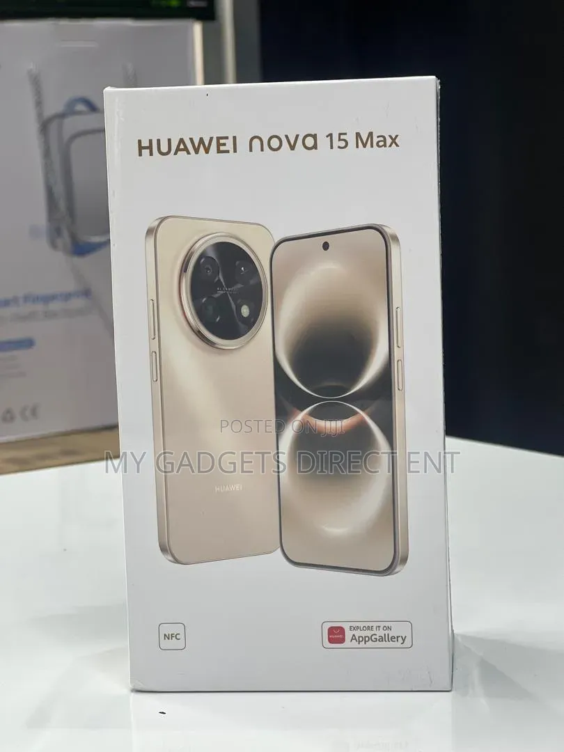 New Huawei nova 15 Max 256 GB Gold