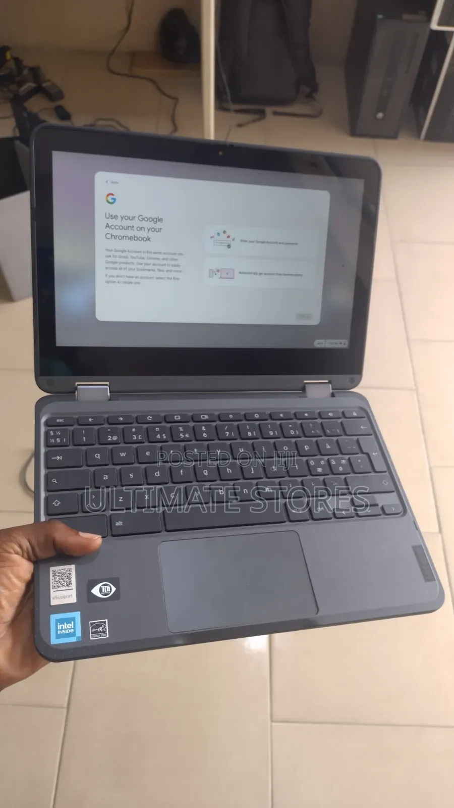 Laptop Lenovo 500e 4GB Intel Pentium eMMC 60GB