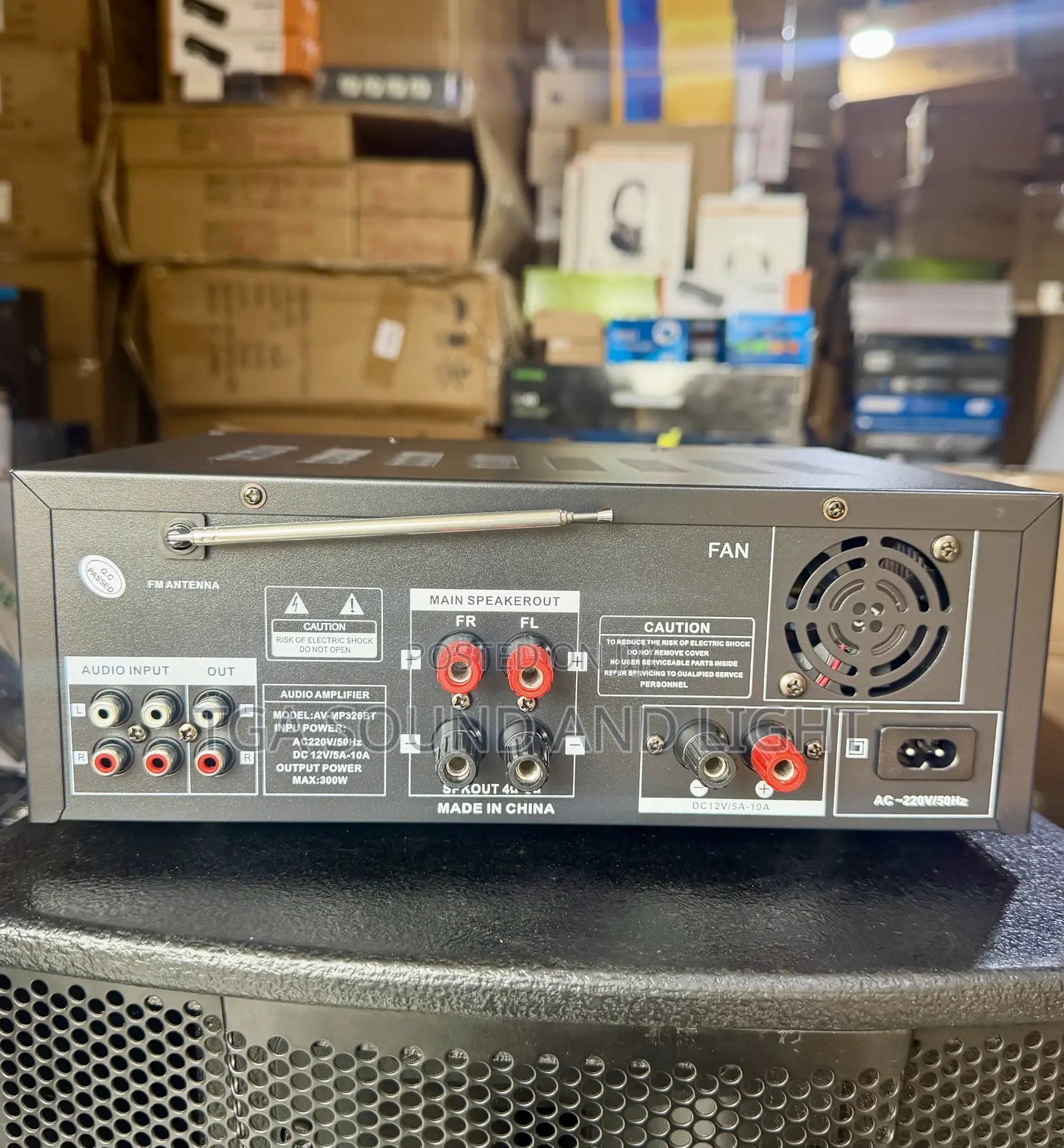 Teli Av-Mp326bt Power Stereo Amplifier[300 Watts]
