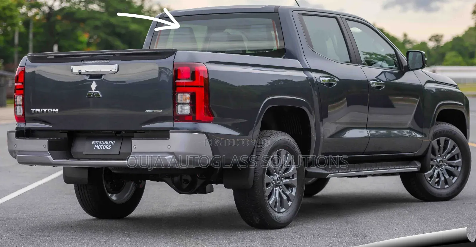 2024 Mitsubishi L200 Heated Back Window Back Glass Available