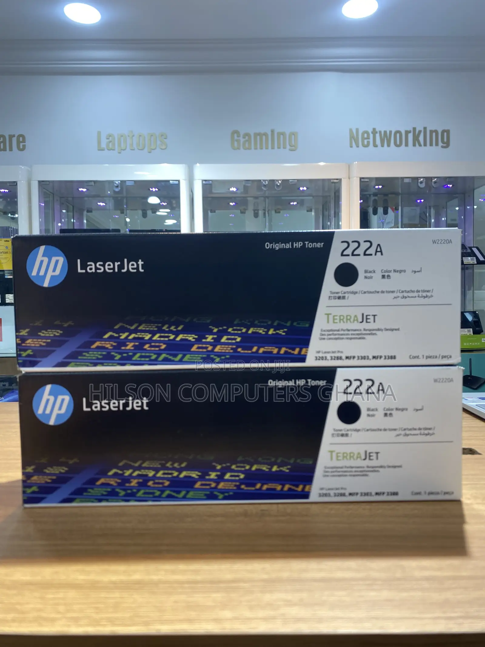 Hp 222a Black Original Laserjet Toner Cartridge (W2220a)