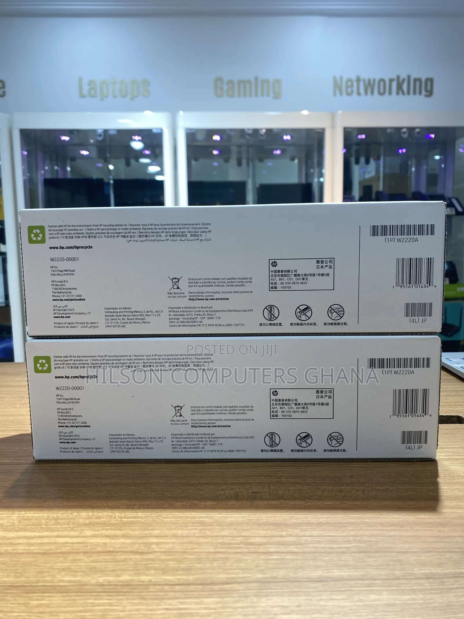 Hp 222a Black Original Laserjet Toner Cartridge (W2220a)