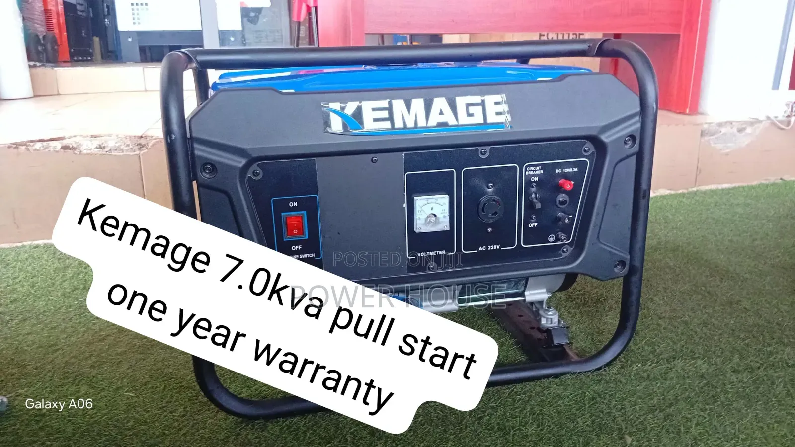 High-Performance Kemage 7.0kva Petrol Generator