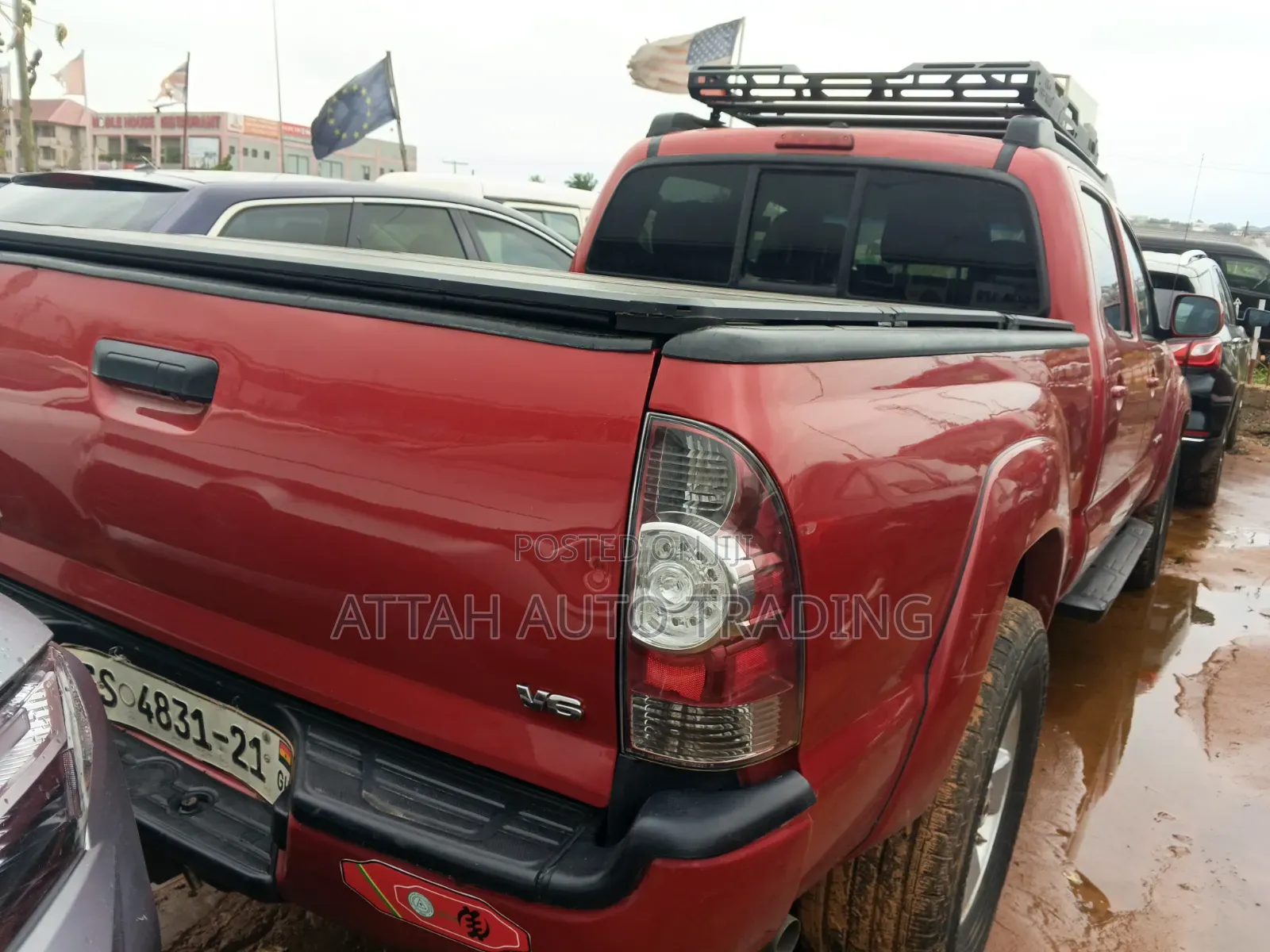 Toyota Tacoma 2010 Red