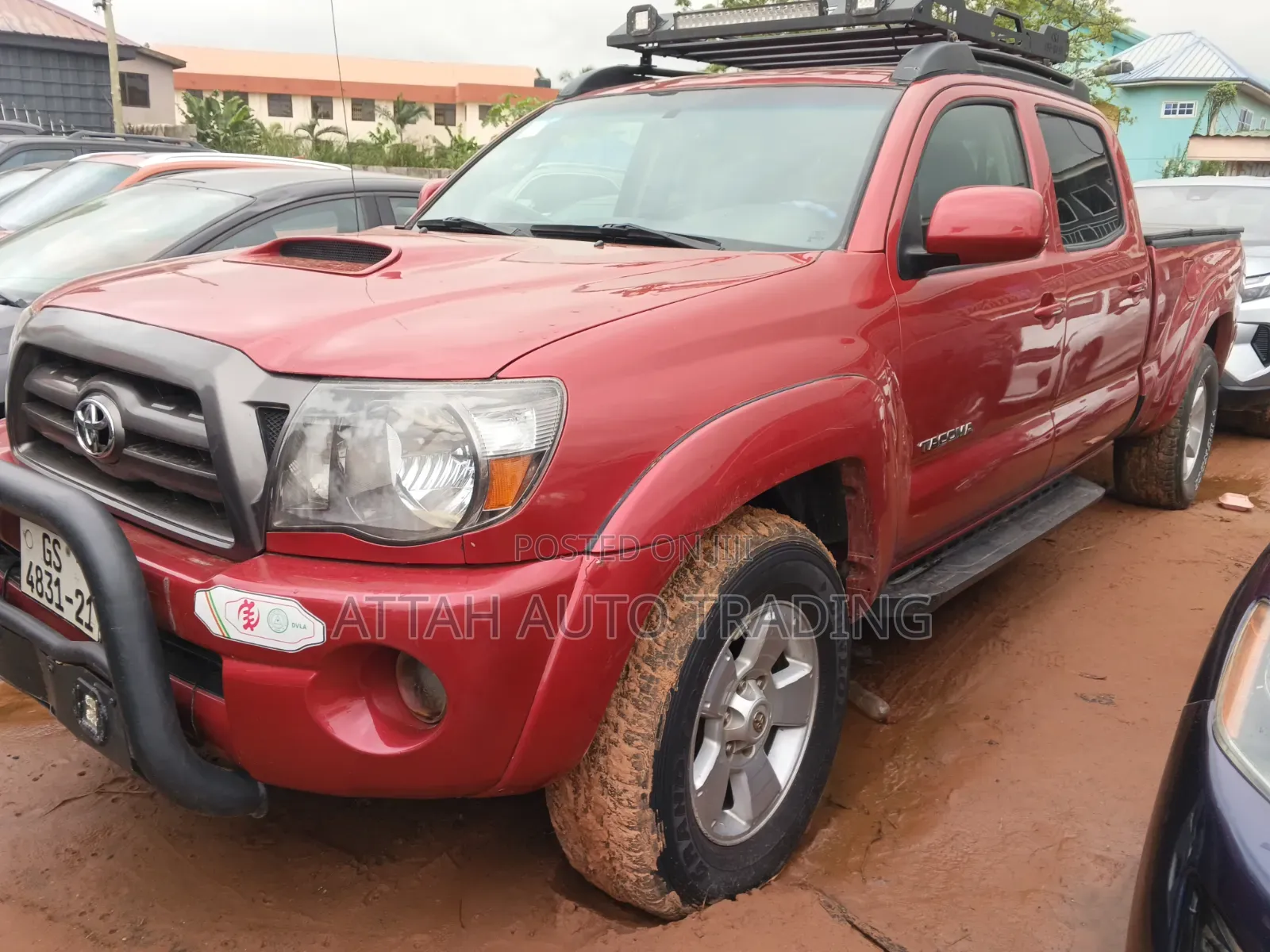 Toyota Tacoma 2010 Red