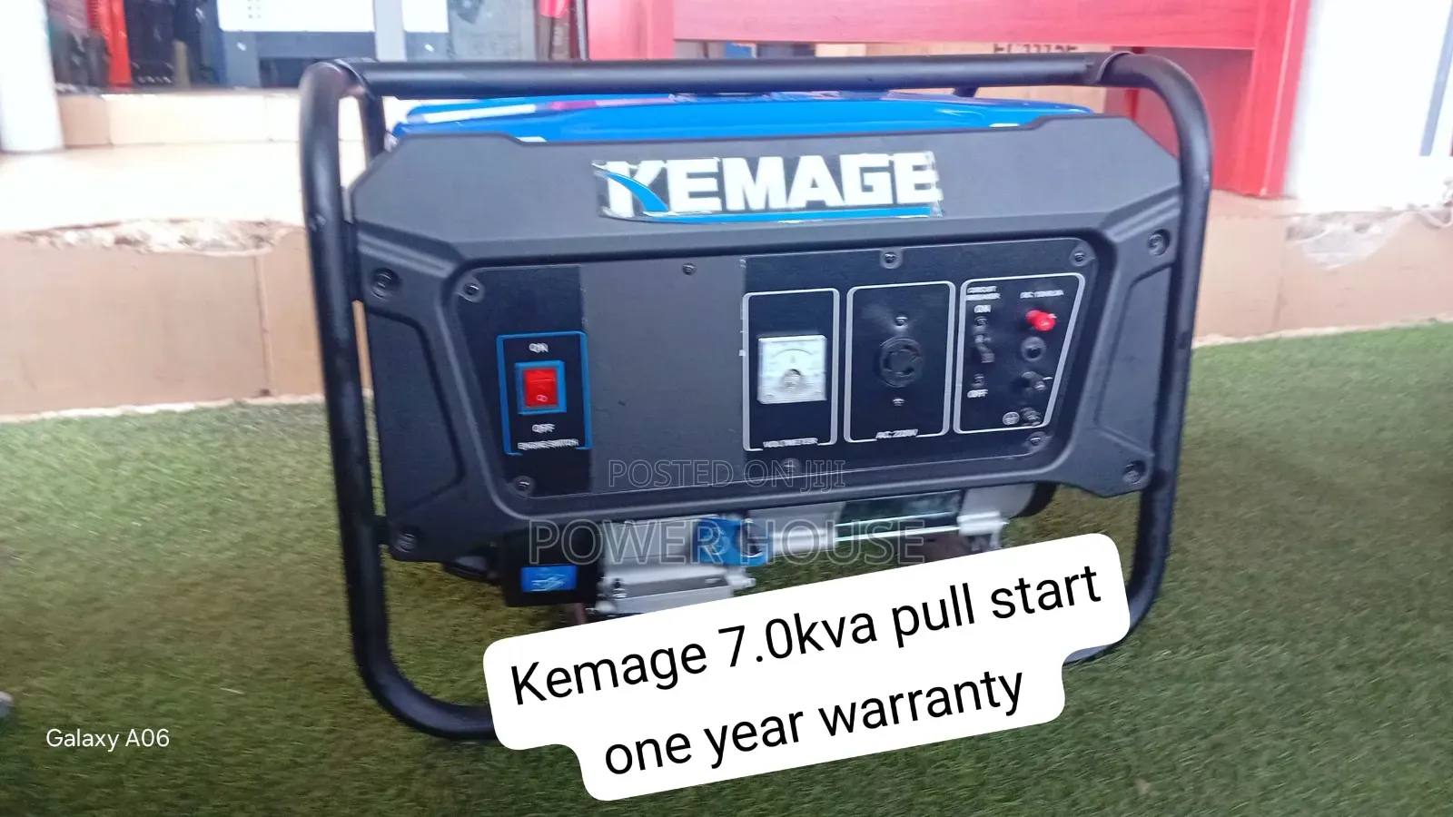 Kemage 7.0kva Portable Pull Start Generator