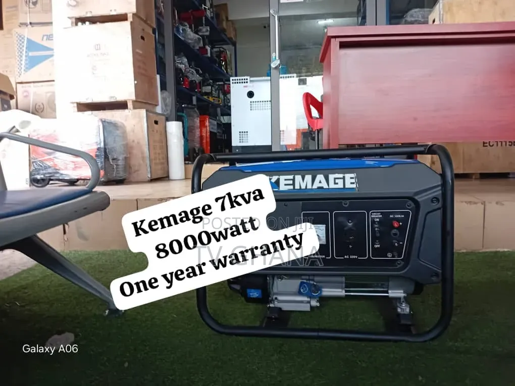 Kemage 7kva Petrol Generator – Tough, Reliable Fuel Saving 7kva