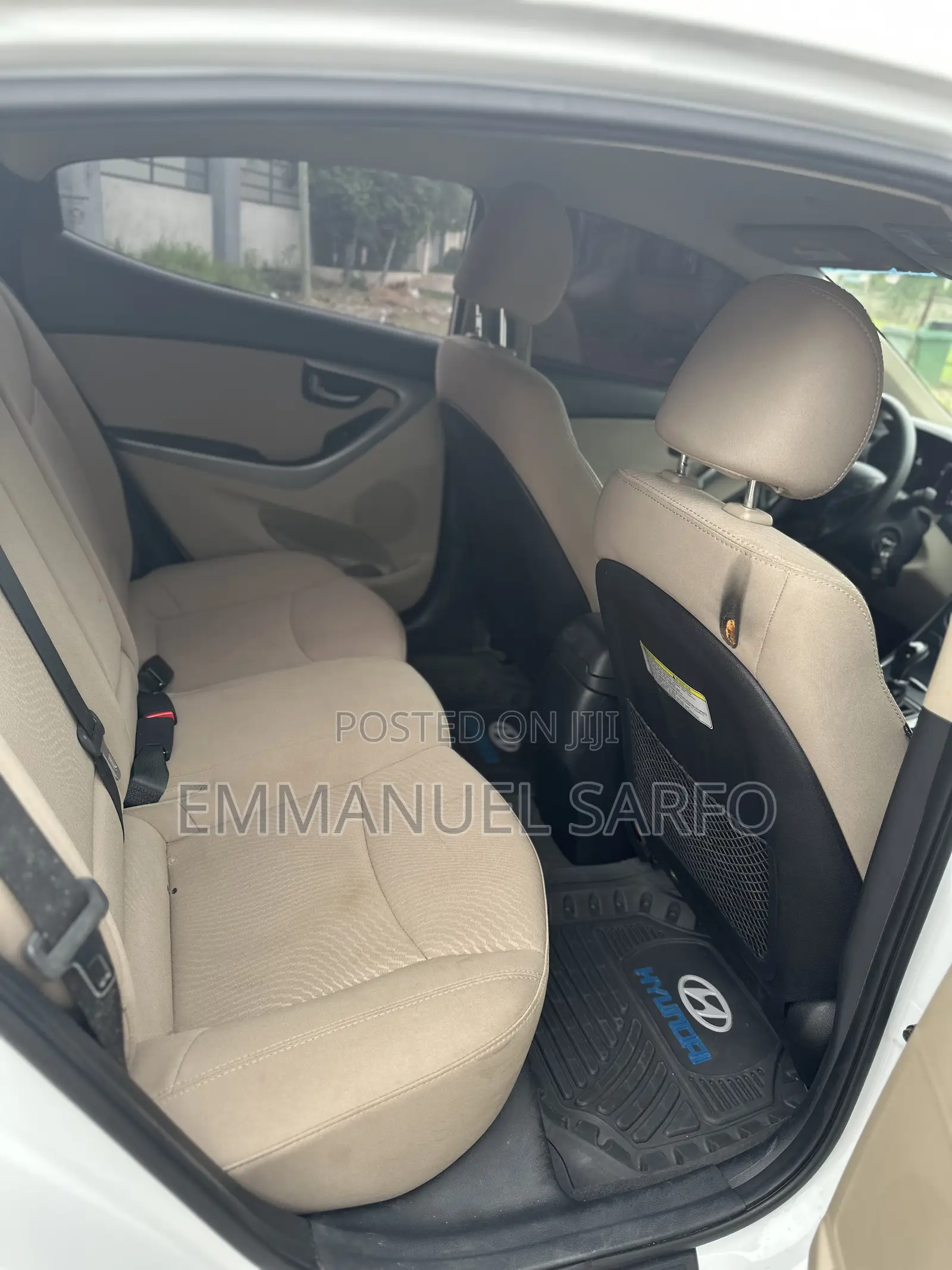 Hyundai Elantra SE 4dr Sedan (1.8L 4cyl 6A) 2015 White