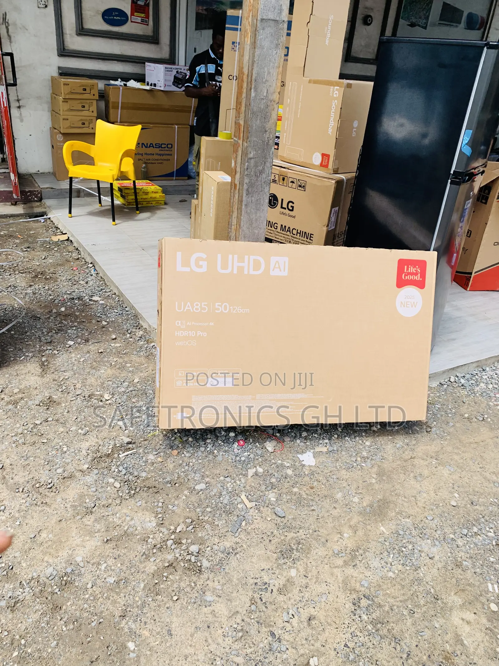 Secure New 50 Inch Lg Uhd Ai Ua85 Smart Tv Ai Magic Webos25 2025