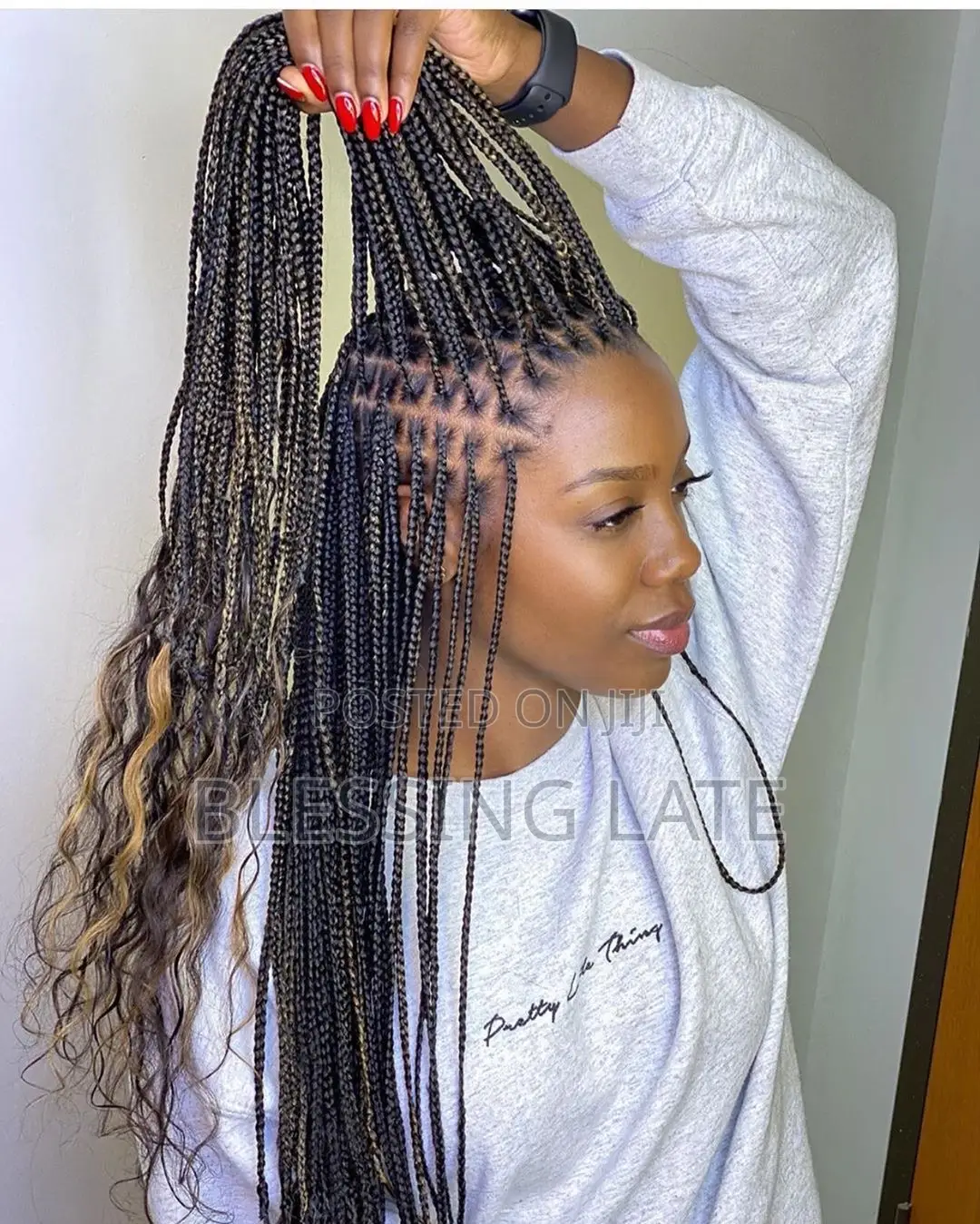 Knot Less Braids /Home Service