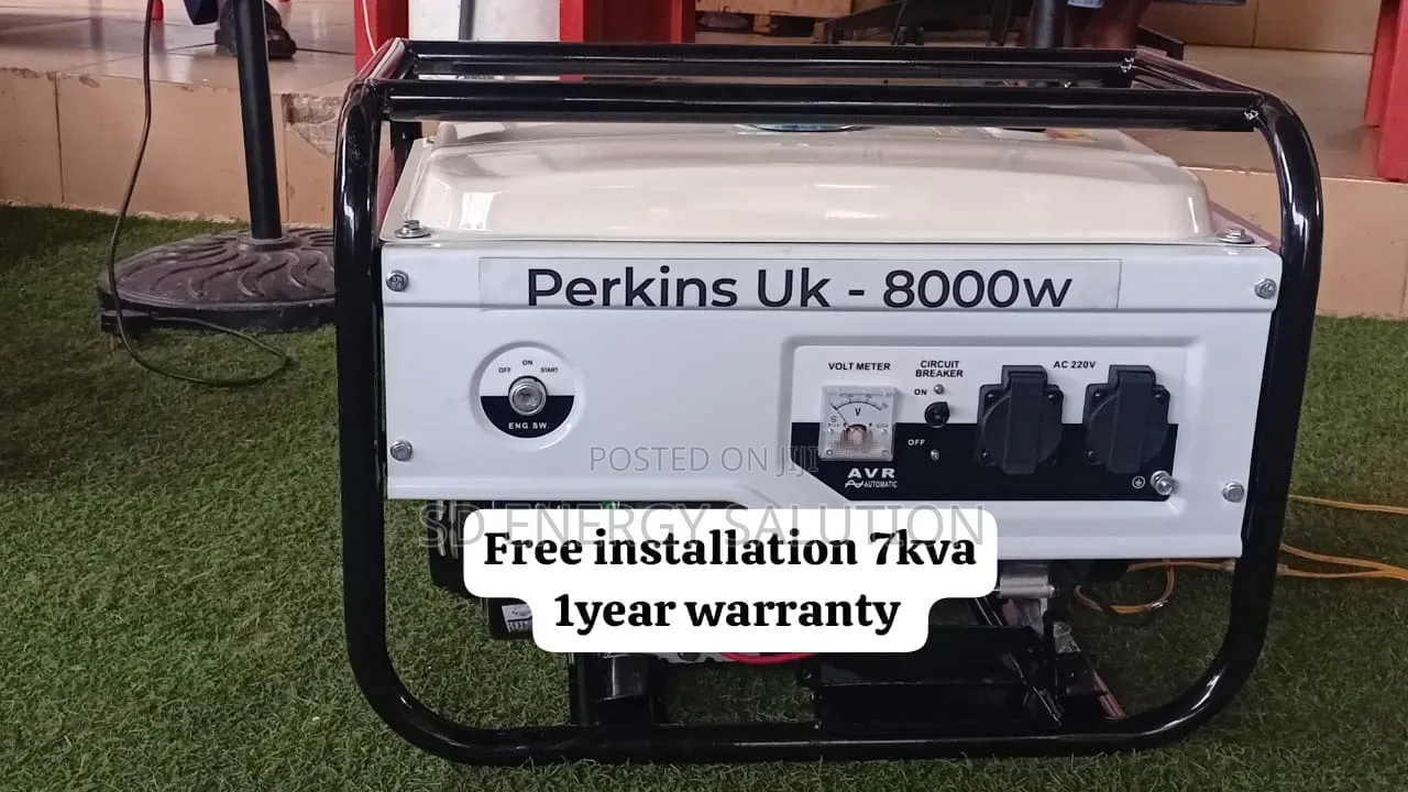 Perkins 7kva Generator – Heavy Duty Petrol Power Machine 7kva