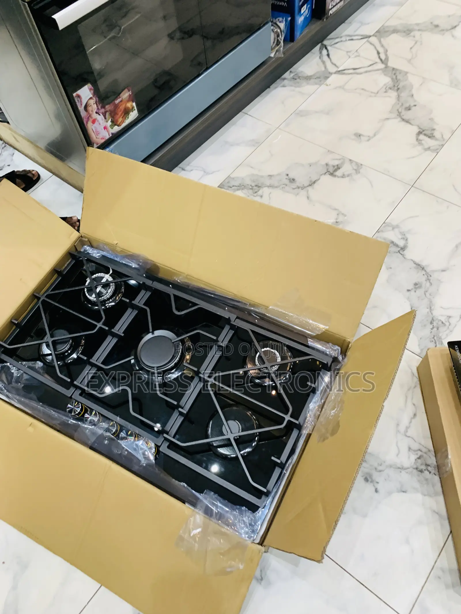 Cool Price Kenwood Gas Cooker Built in 5burner 90cm