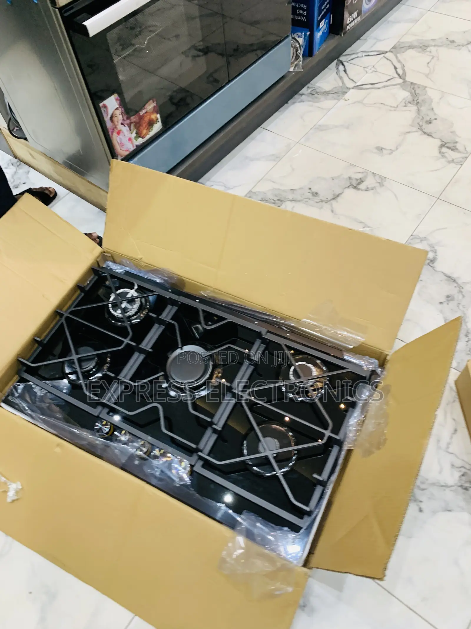 Lovely New Gas Cooker 5burner Built in Kenwood 90cm