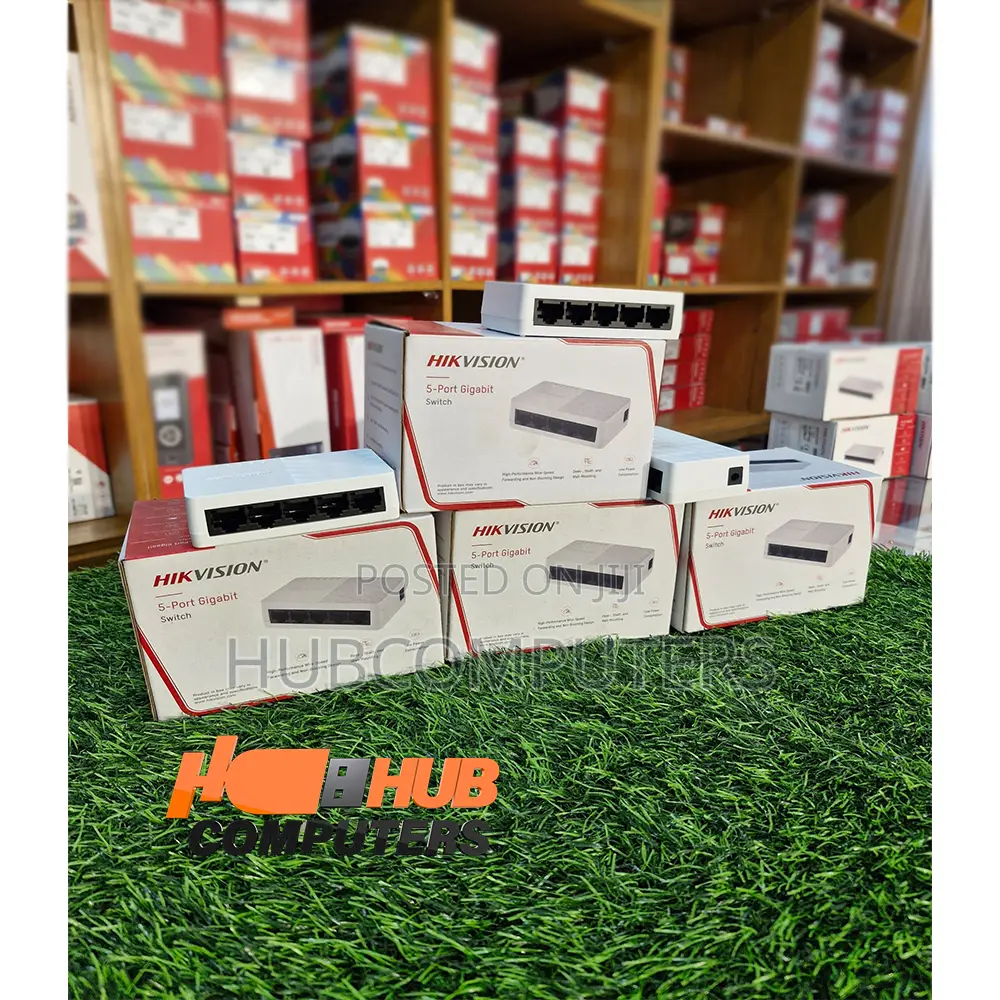 Hikvision Ds-3e0505d-O 5 Port Gigabit Ethernet Switch Plastic