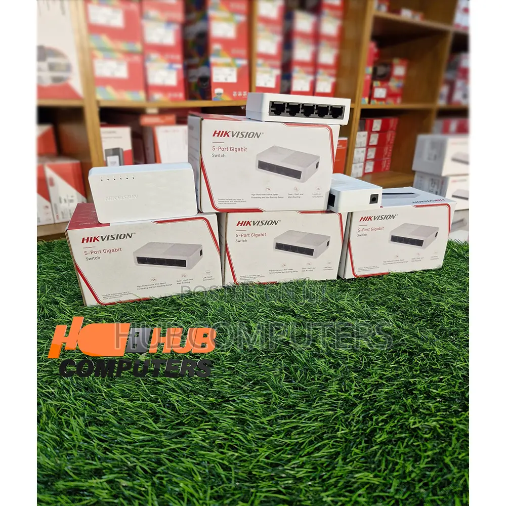 Hikvision Ds-3e0505d-O 5 Port Gigabit Ethernet Switch Plastic