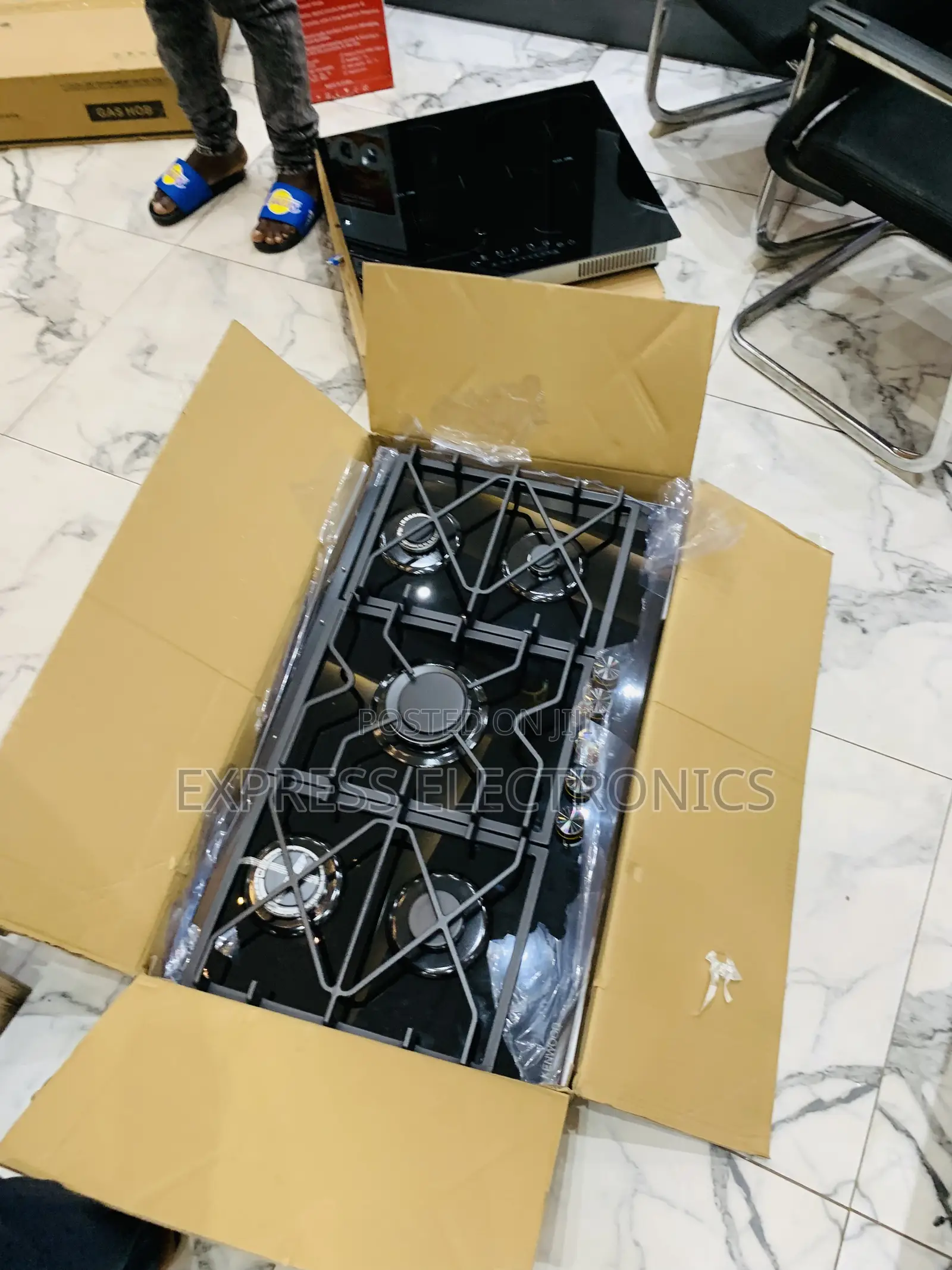 Ultra Modern Kenwood 5burner Gas Cooker Built in 90cm