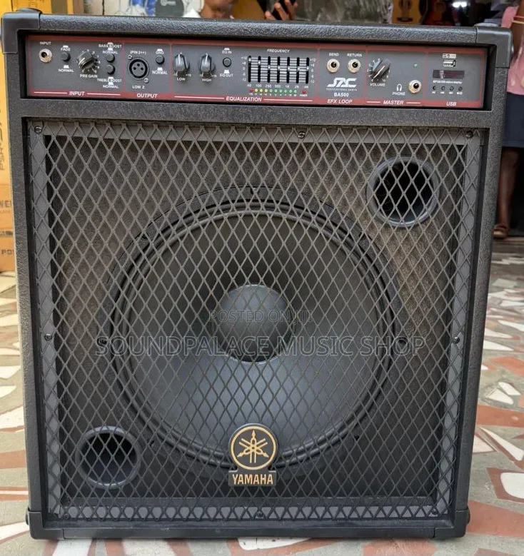 Yamaha Ba500 Bass Guitar Combo Amplifier