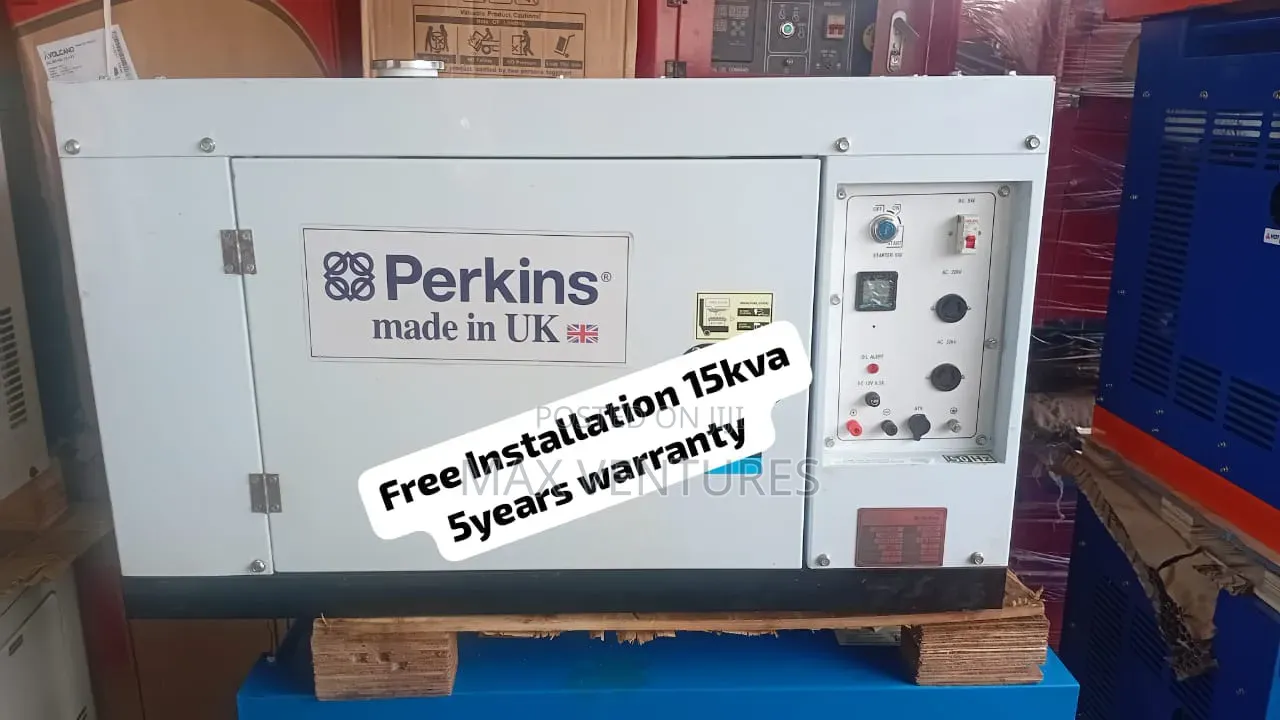 Heavy-Duty Perkins 15kva Silent Diesel Generator 15kva