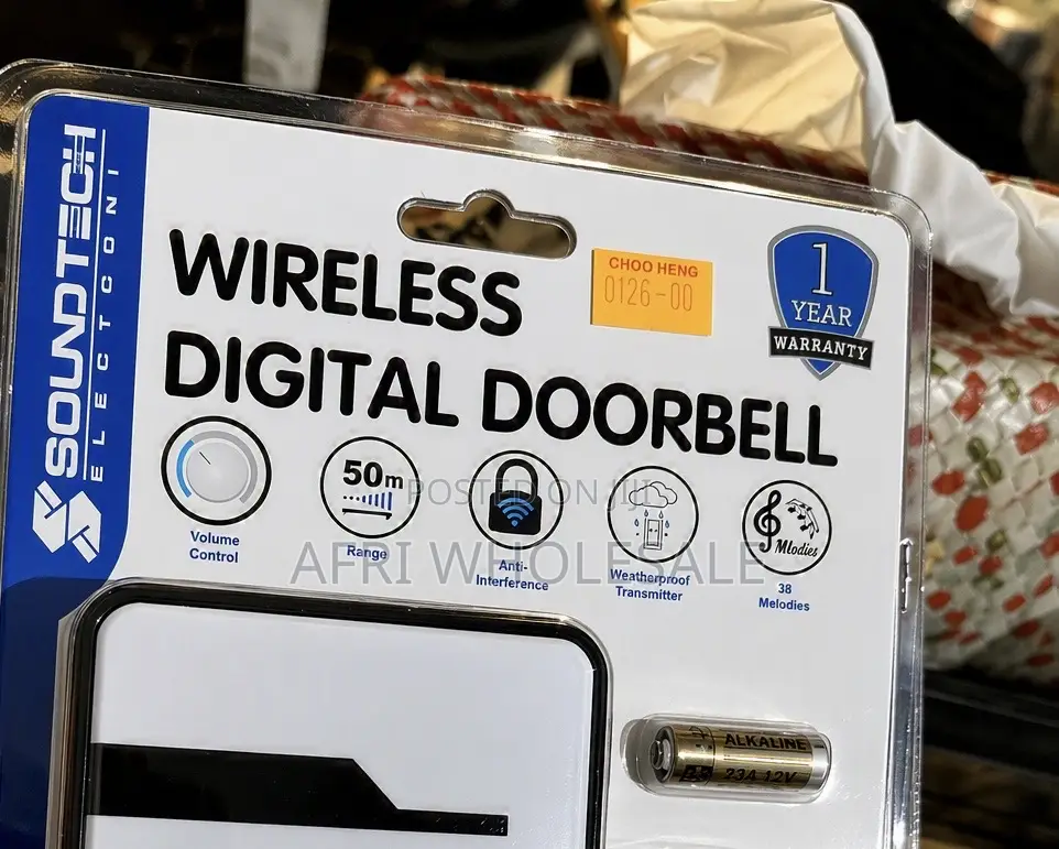 Wireless Waterproof Battery Intelligent Doorbell Remote Control