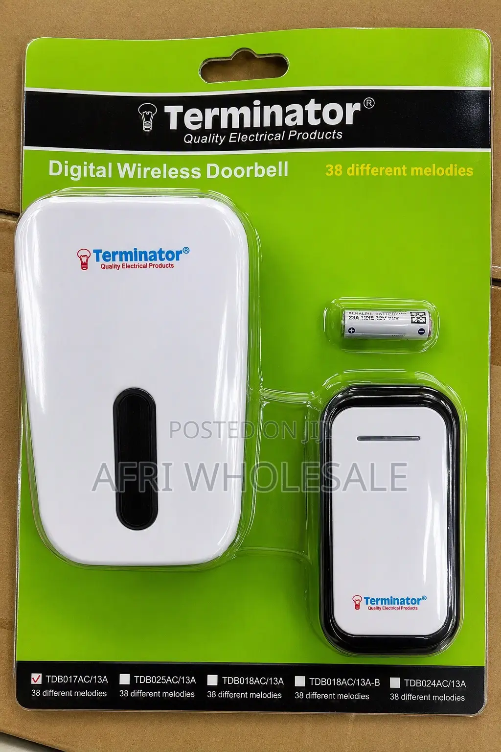 Quality Wireless Waterproof Battery Doorbell Remote Control Bell Door