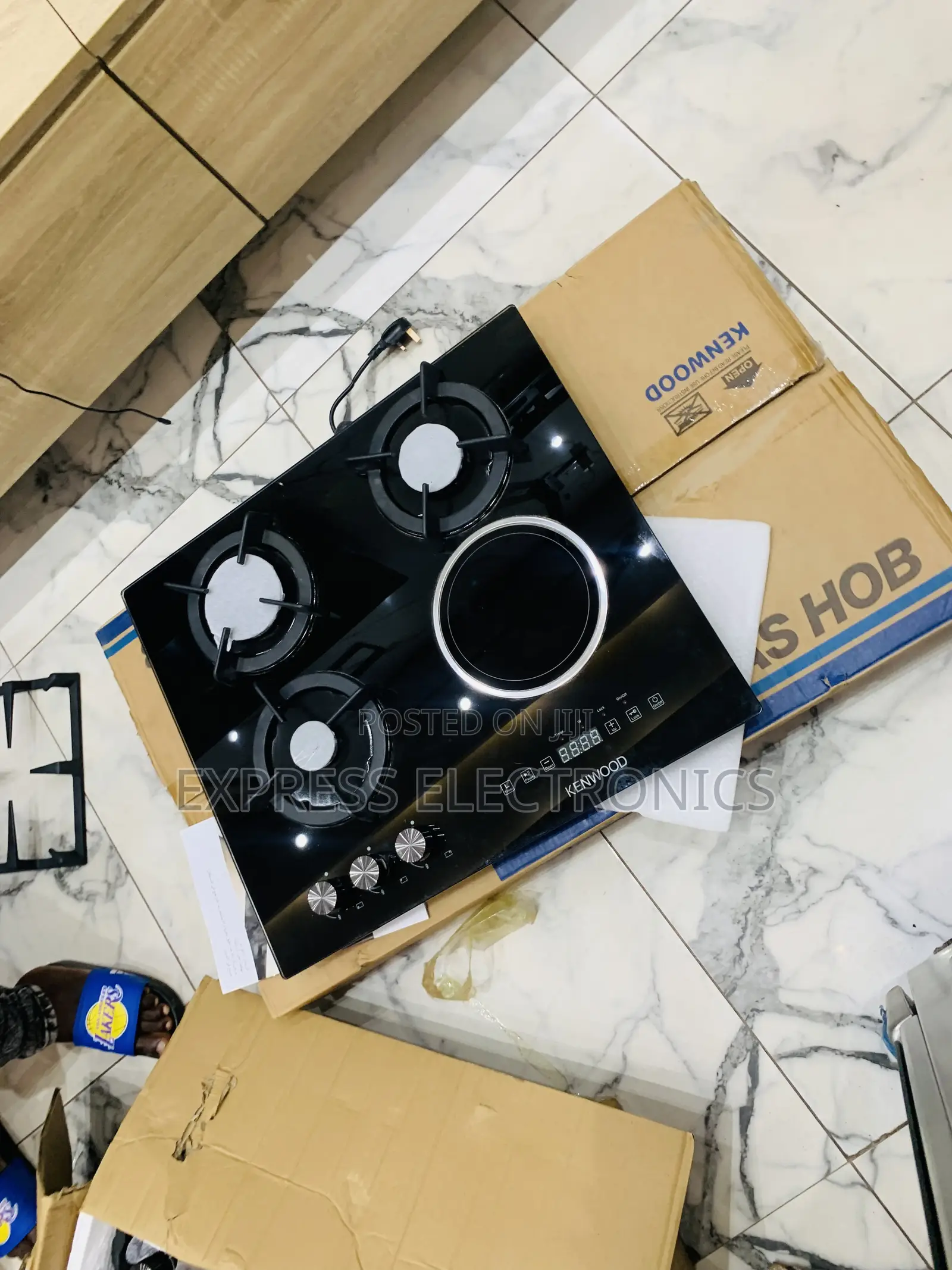 Place Your Order for Kenwood Gas Cooker Built in 3-1 Stove