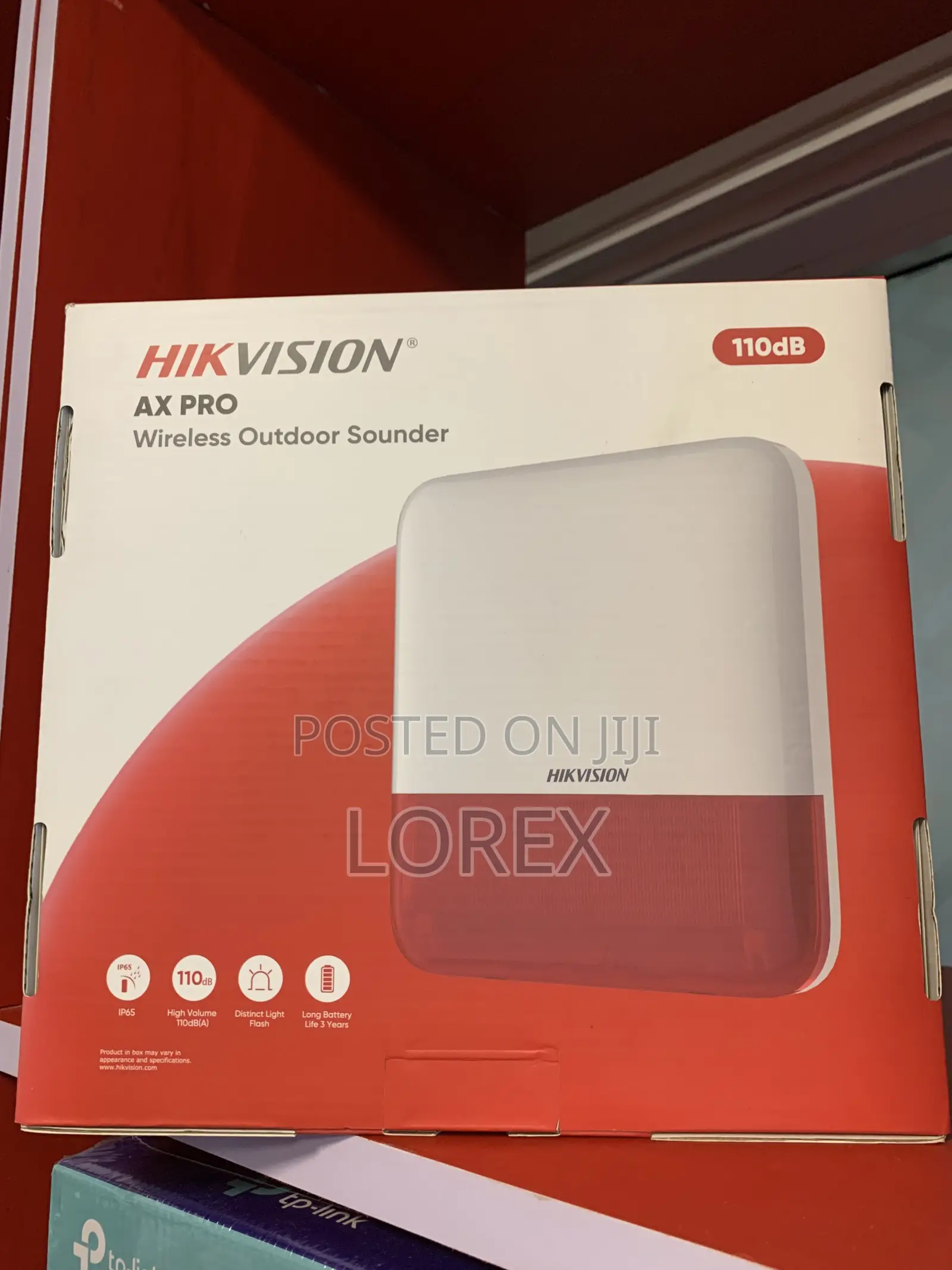 Hikvision Wireless External Siren Sounder Ax Pro Ds-Ps1-E-We