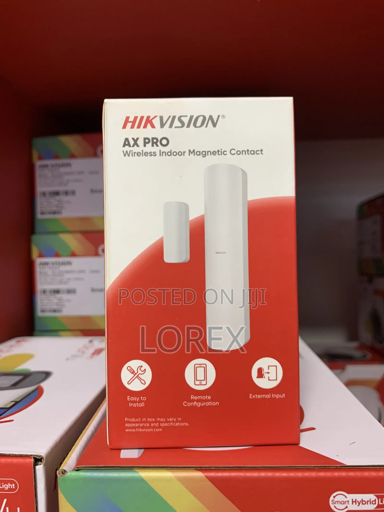 Hikvision Magnetic Door Contact Ax Pro Ds-PDMC-Eg2-We(B)