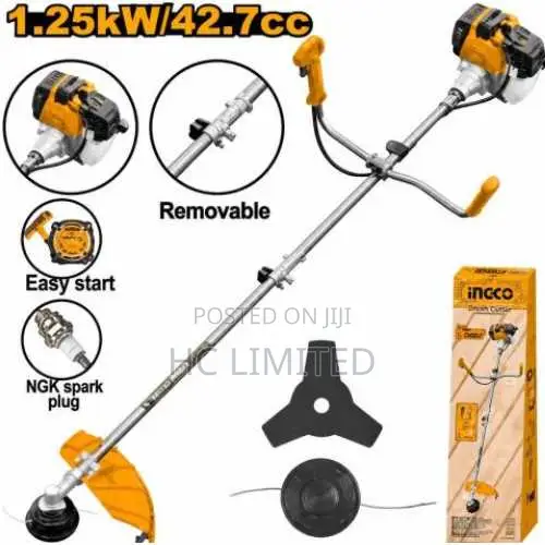 Ingco Gasoline Grass Trimmer And Brush Cutter - Gbc