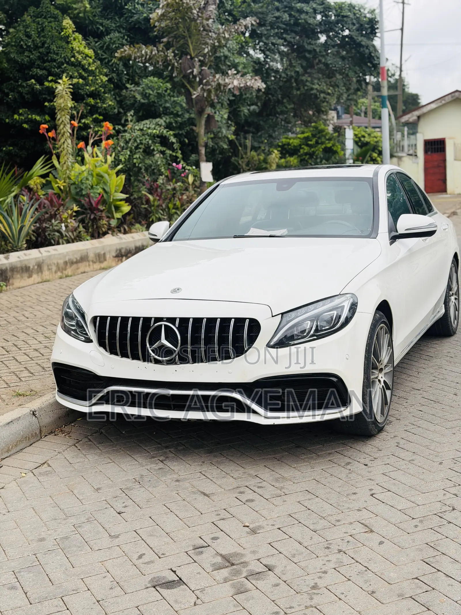 Mercedes-Benz C300 Base C300 AWD 4MATIC Cabriolet 2018 White