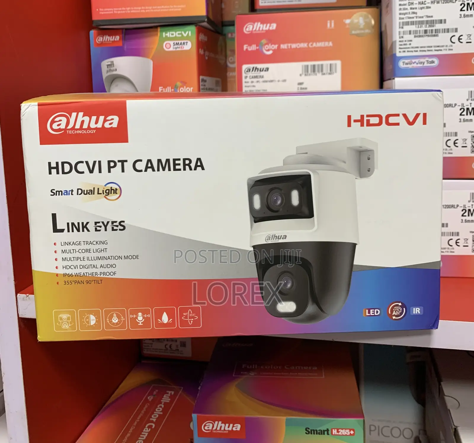Dahua Camera PTZ 5mp Analog Full Color Audio Dh-Hac-Pts1500cp-E2-Il-A
