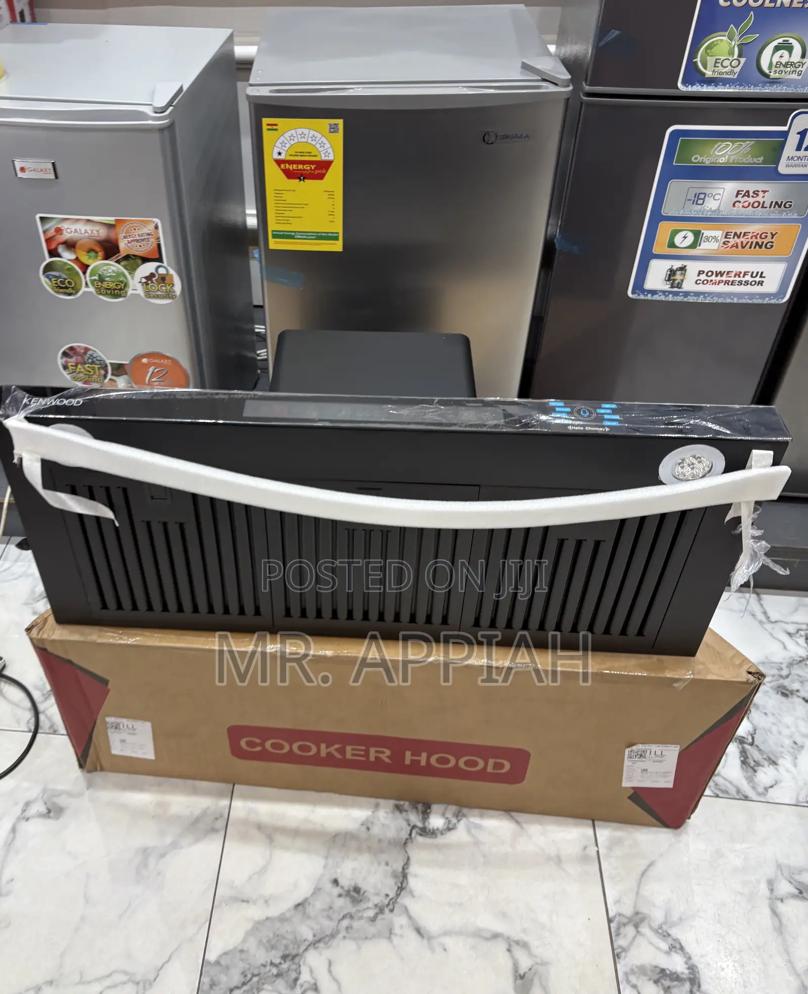 Super Classic Kenwood 90cm Tempered Glass Extractor(900t2)