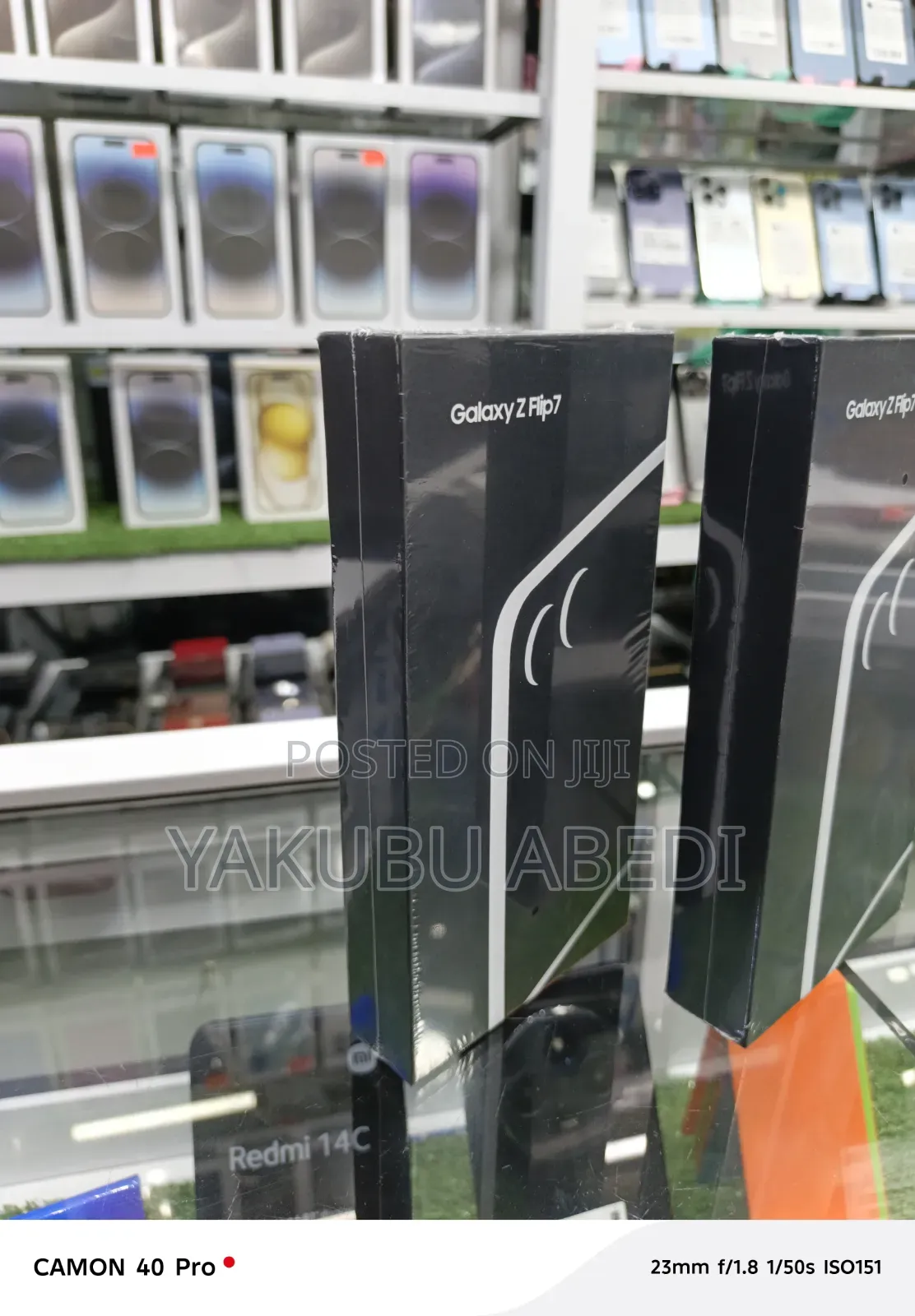 New Samsung Galaxy Z Flip7 512 GB Black
