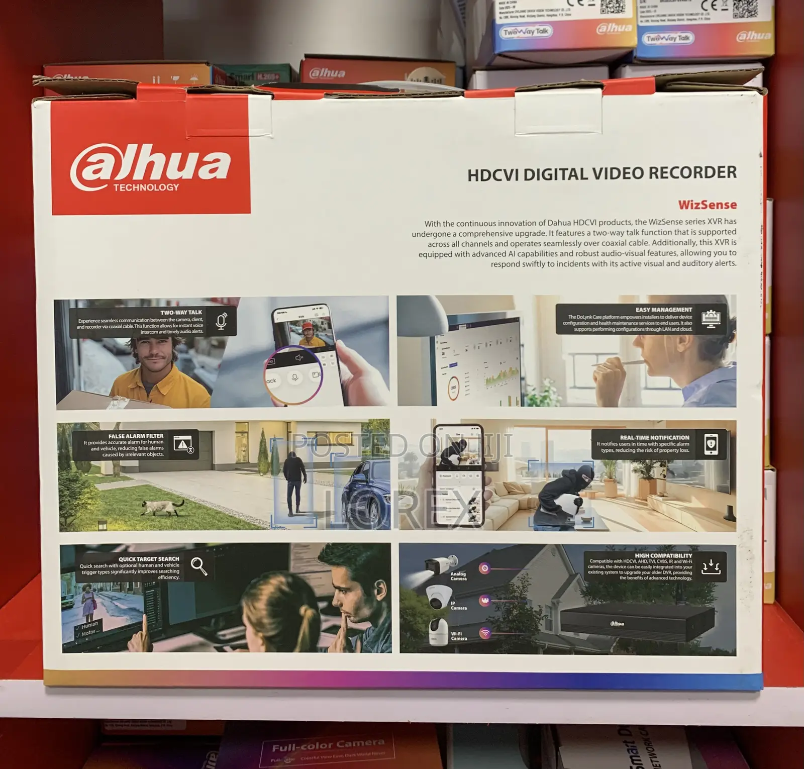 Dahua 16ch DVR 2mp 1080p Wizsense Xvr1b16-I/T