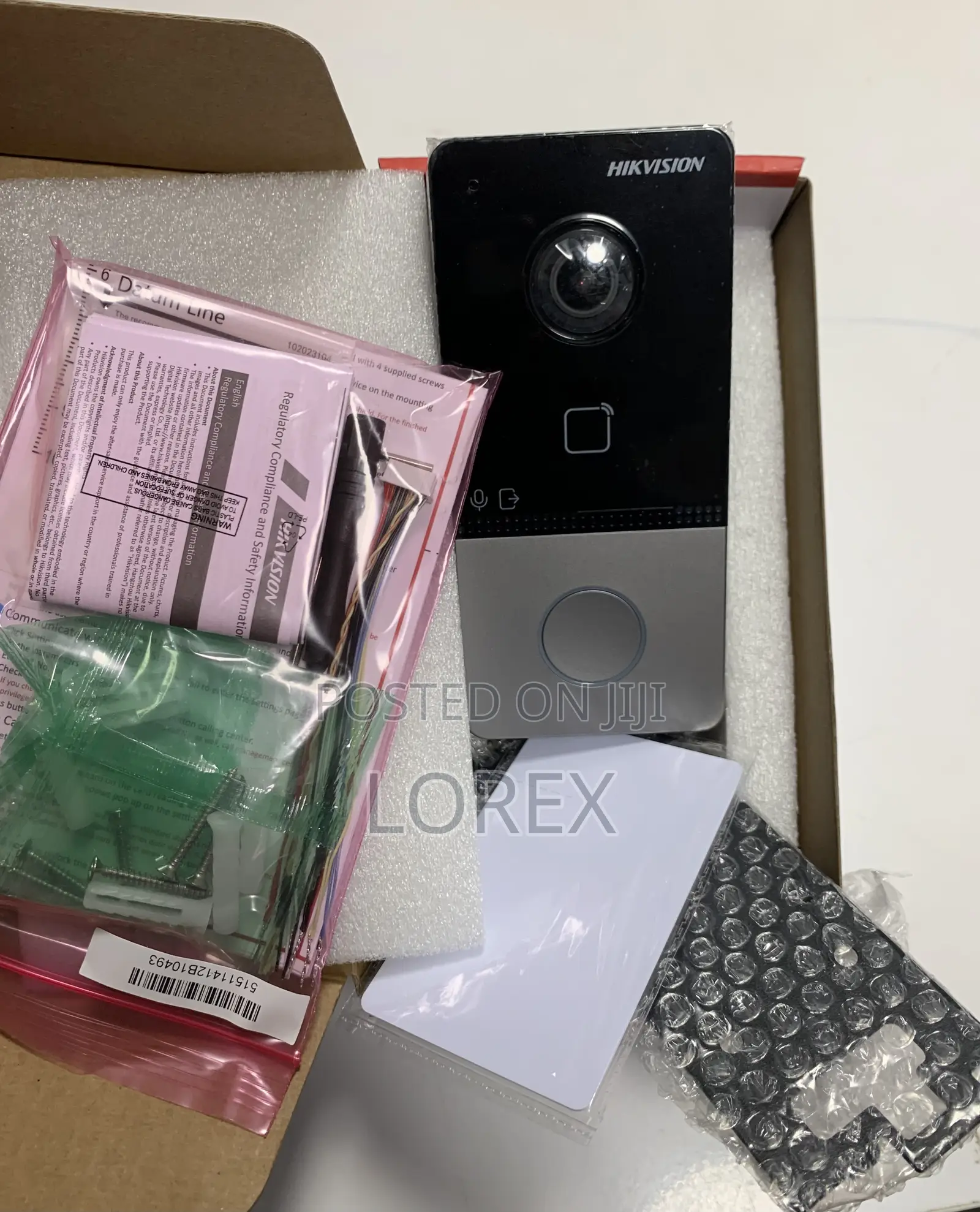 Hikvision Video Intercom Ip Outdoor Station Ds-Kv6113-Wpe1(C)