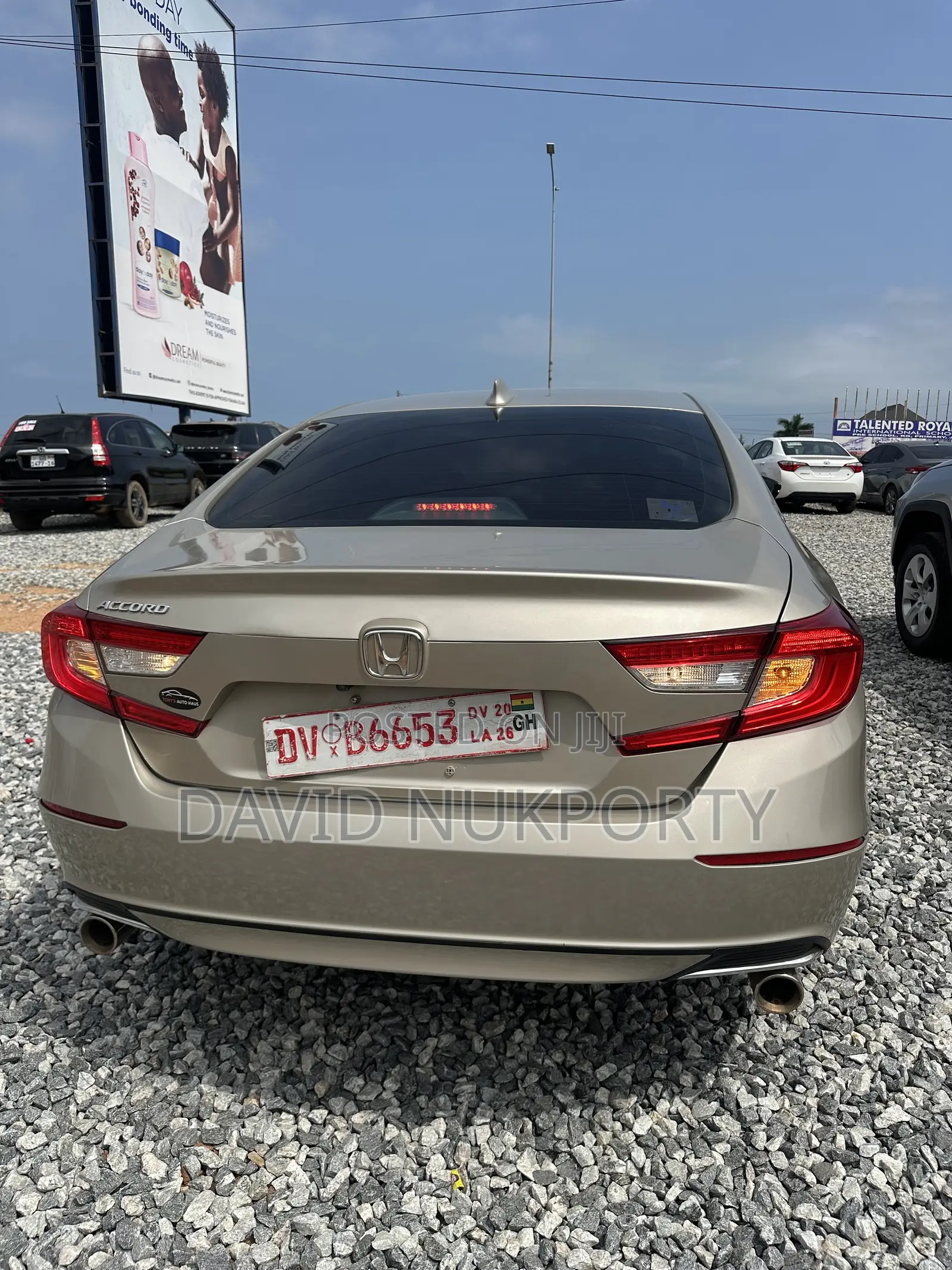 Honda Accord 2019 Gold