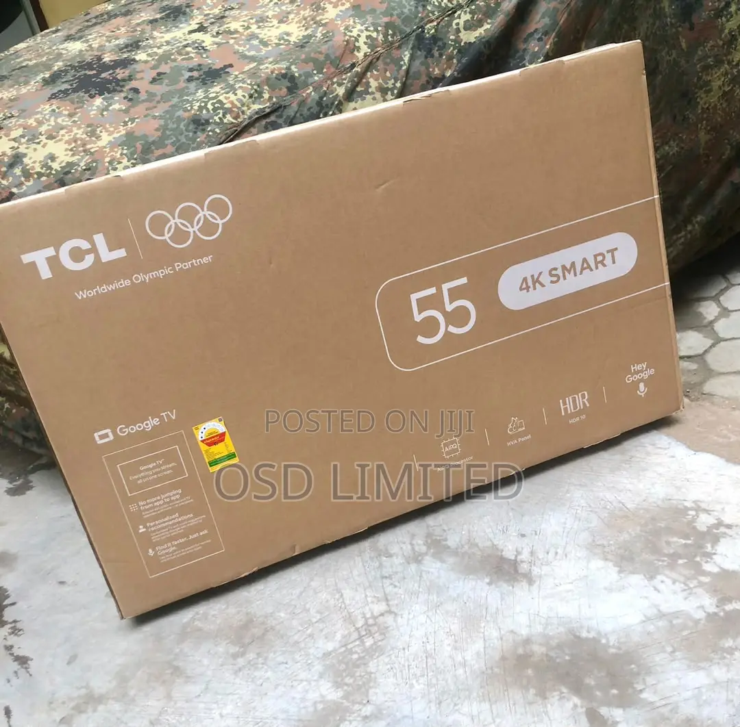 TCL 55" Android Tv: Where Sound Meets Sight