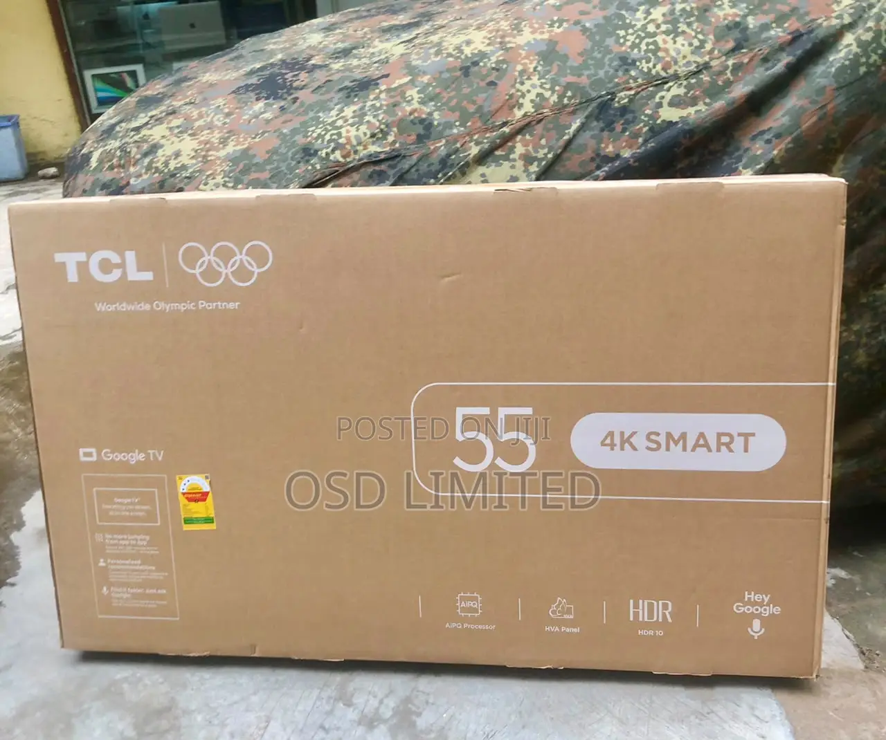 TCL 55" Uhd Tv: Ultra-Low Input Lag for Gamers